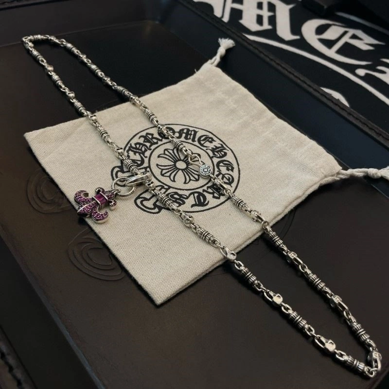 Compact Chrome Hearts Necklaces 238537