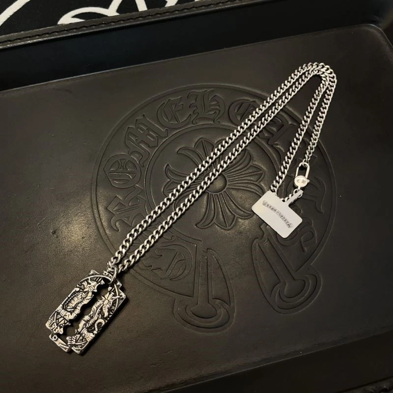 Cozy Chrome Hearts Necklaces 238547