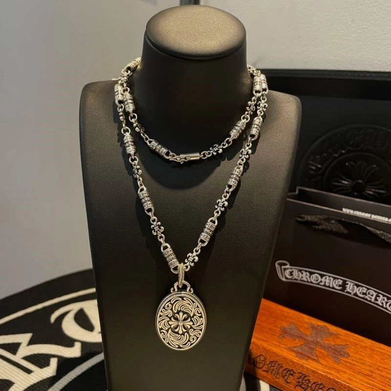 SoftTouch Chrome Hearts Necklaces 238525