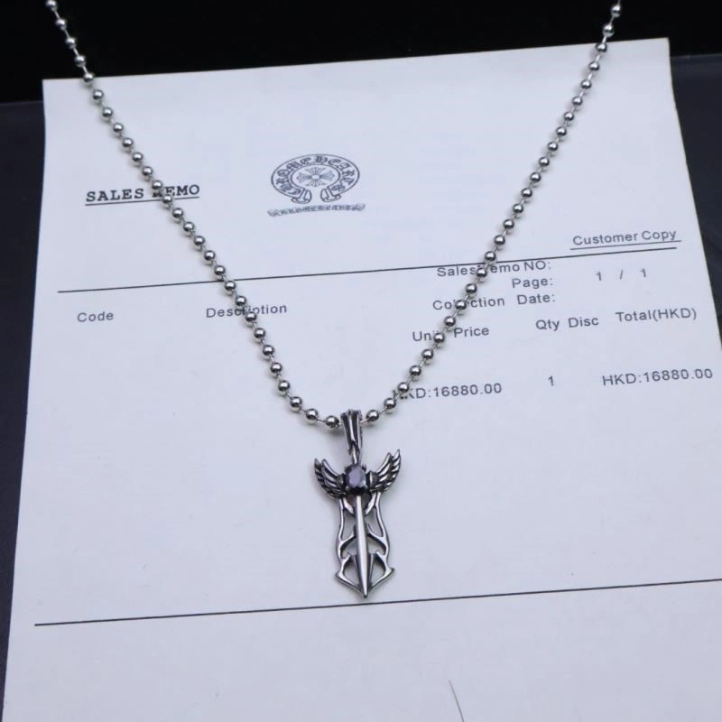 Thermal Chrome Hearts Necklaces 238555