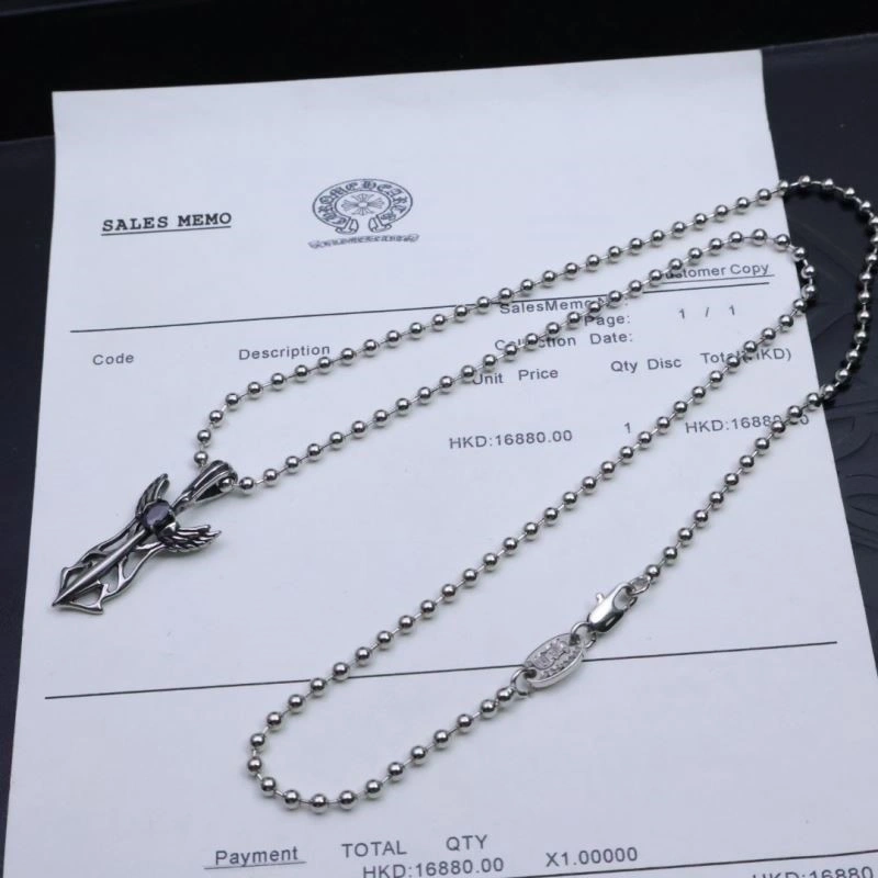 Thermal Chrome Hearts Necklaces 238555