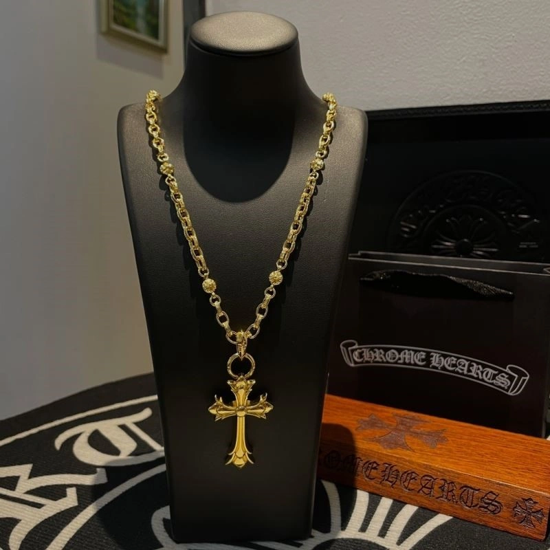 HighQuality Chrome Hearts Necklaces 238485