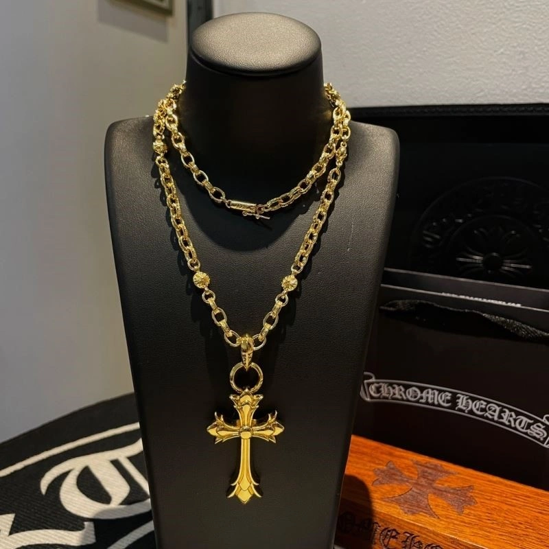 HighQuality Chrome Hearts Necklaces 238485
