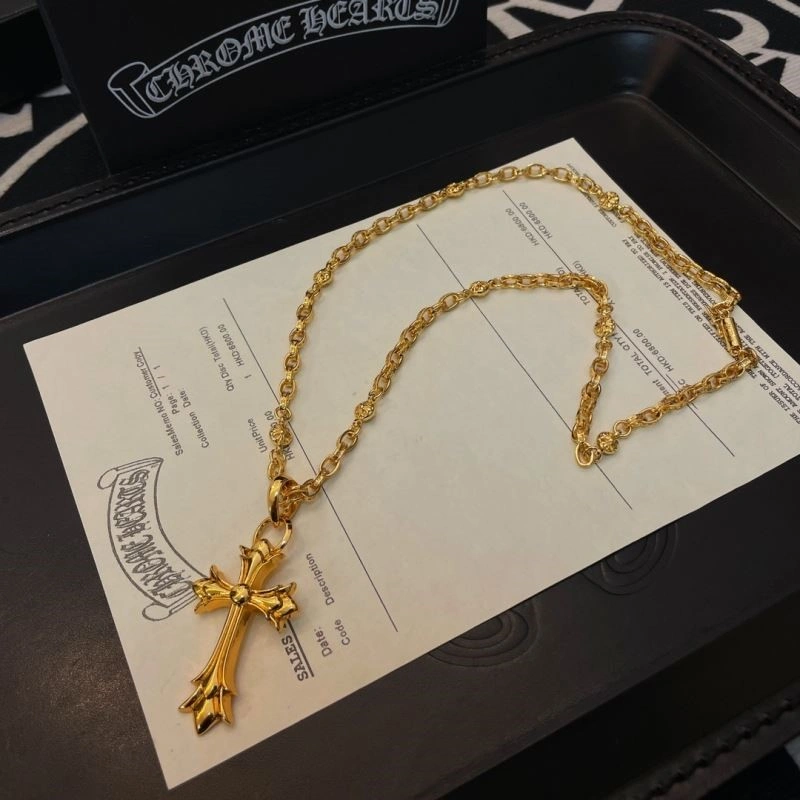 HighQuality Chrome Hearts Necklaces 238485