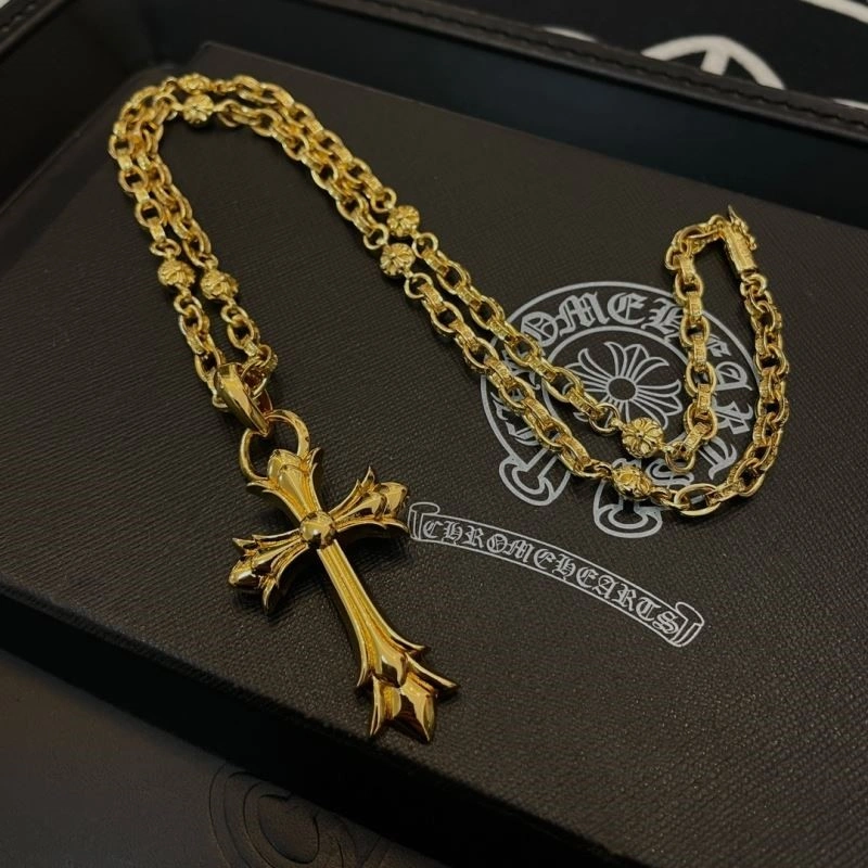HighQuality Chrome Hearts Necklaces 238485