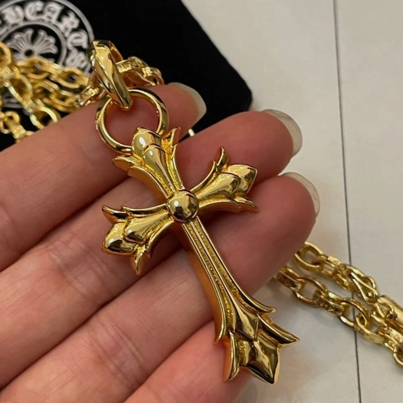 HighQuality Chrome Hearts Necklaces 238485