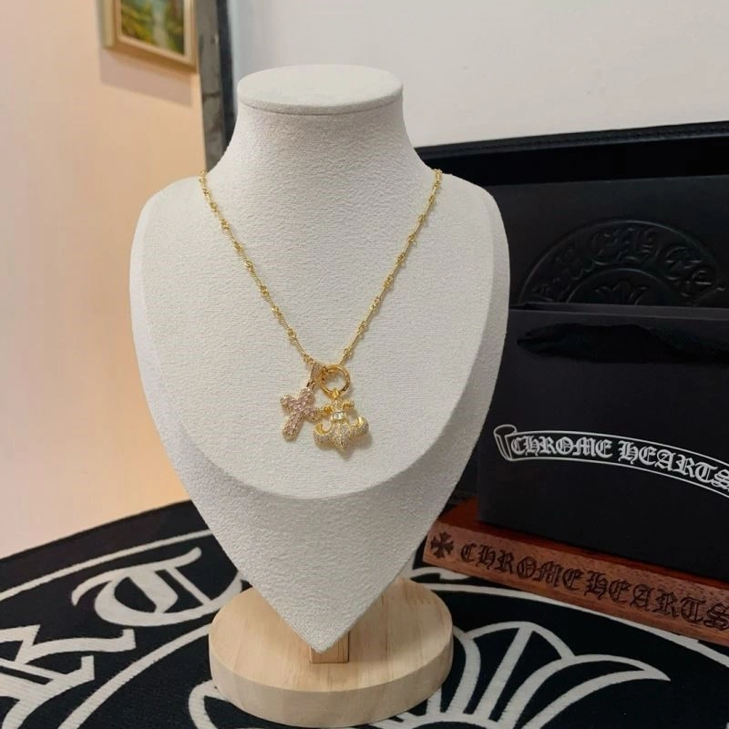 Vibrant Chrome Hearts Necklaces 238504