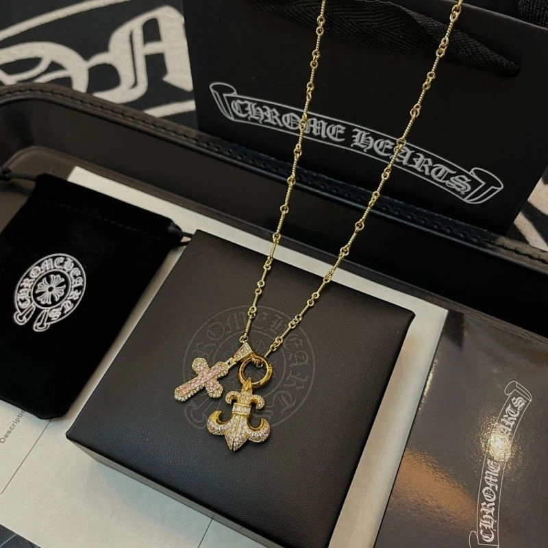 Vibrant Chrome Hearts Necklaces 238504
