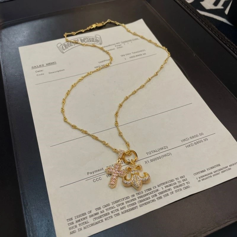 Vibrant Chrome Hearts Necklaces 238504
