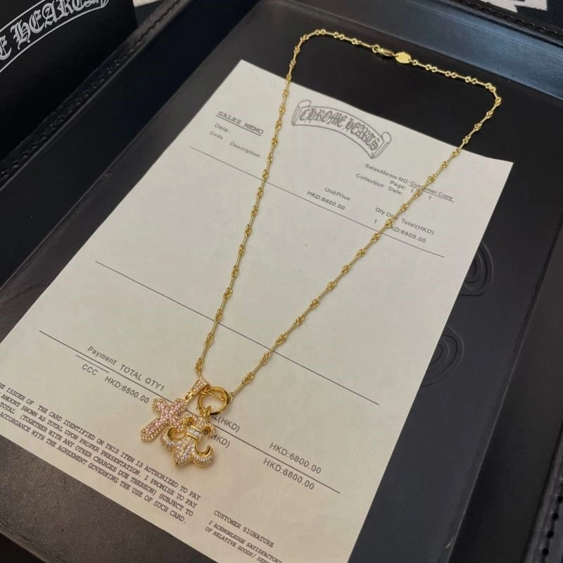 Vibrant Chrome Hearts Necklaces 238504