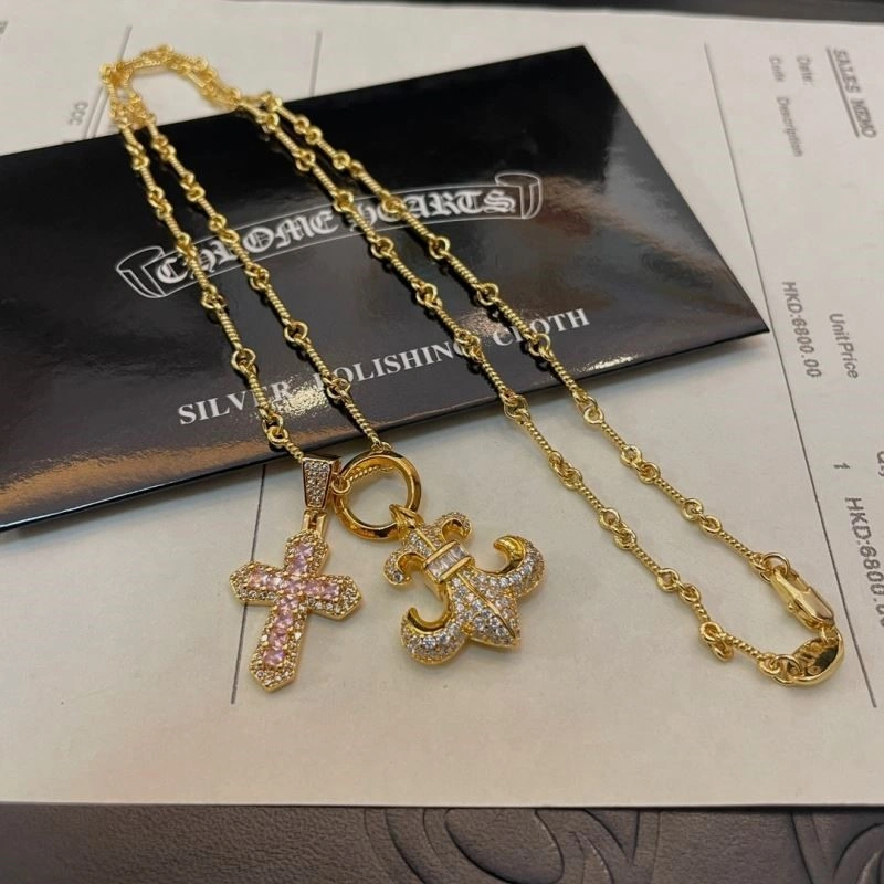 Vibrant Chrome Hearts Necklaces 238504