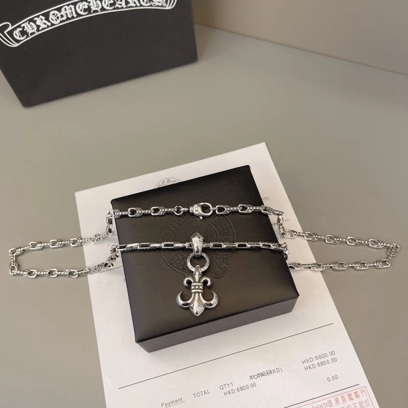 Comfortable Chrome Hearts Necklaces 238451