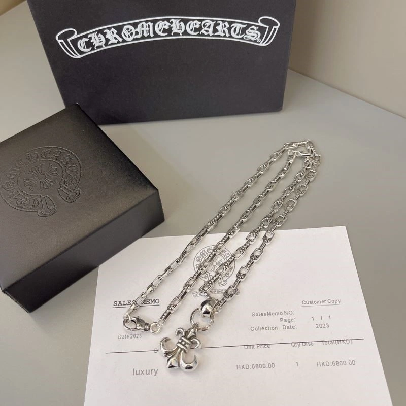 Comfortable Chrome Hearts Necklaces 238451
