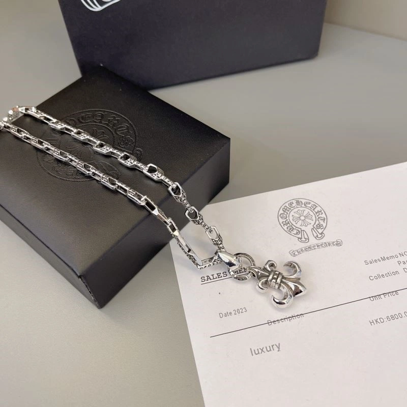 Comfortable Chrome Hearts Necklaces 238451