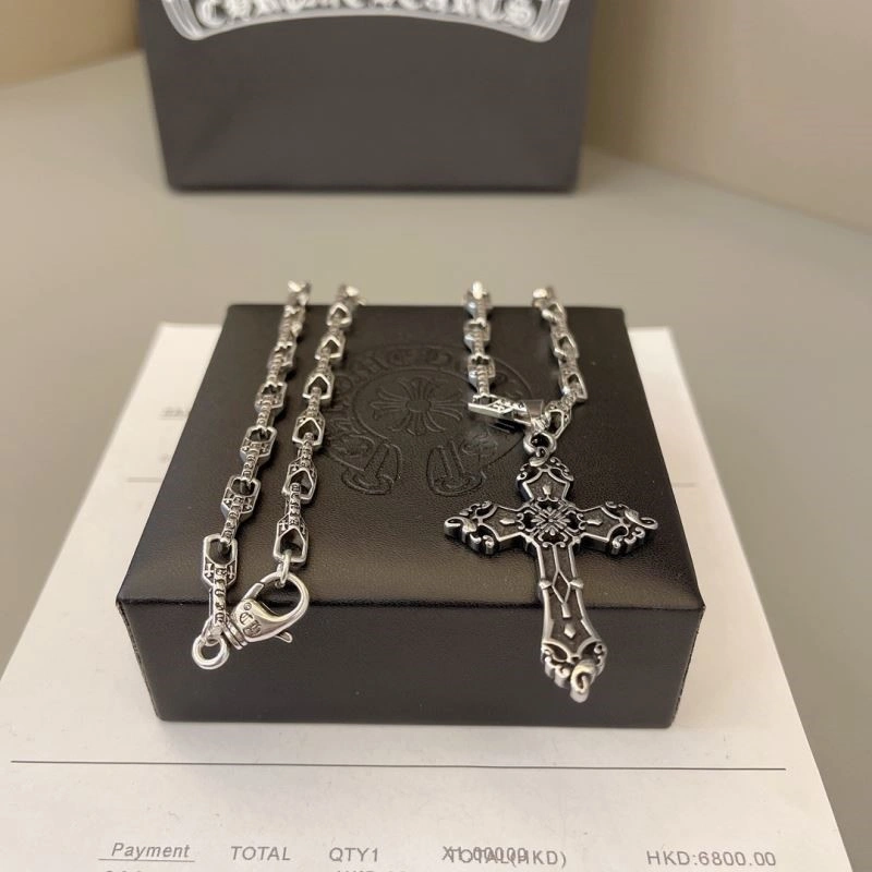 Comfortable Chrome Hearts Necklaces 238453