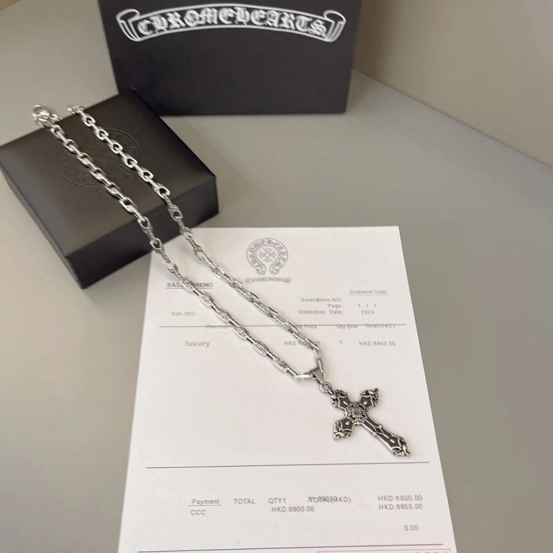 Comfortable Chrome Hearts Necklaces 238453