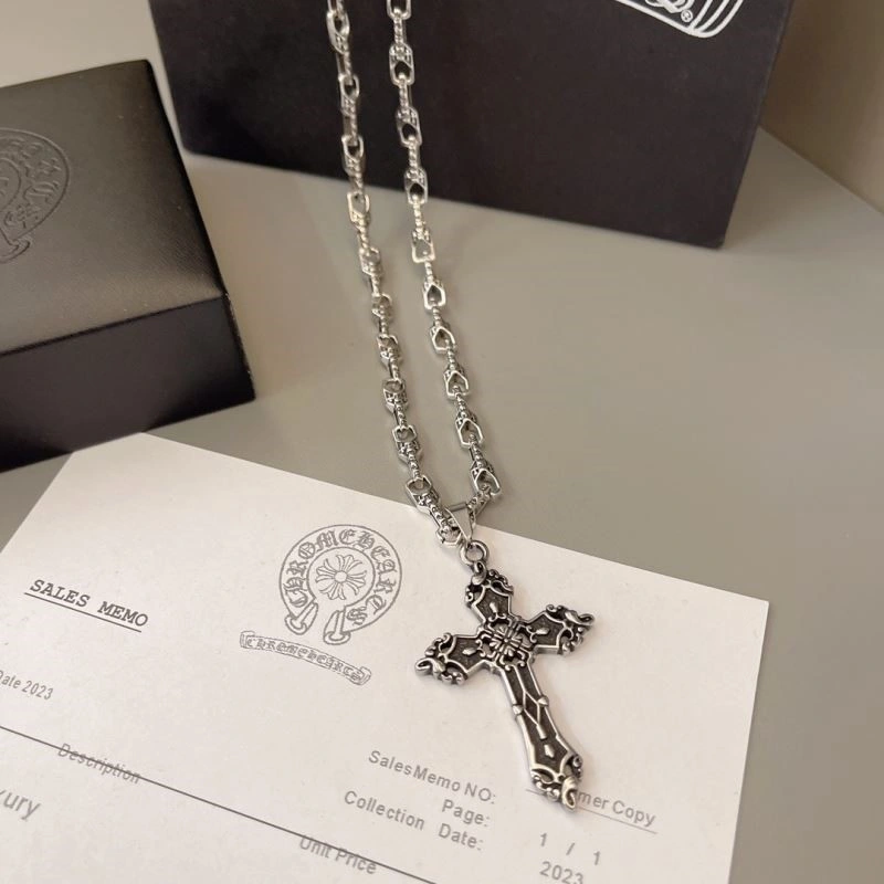 Comfortable Chrome Hearts Necklaces 238453
