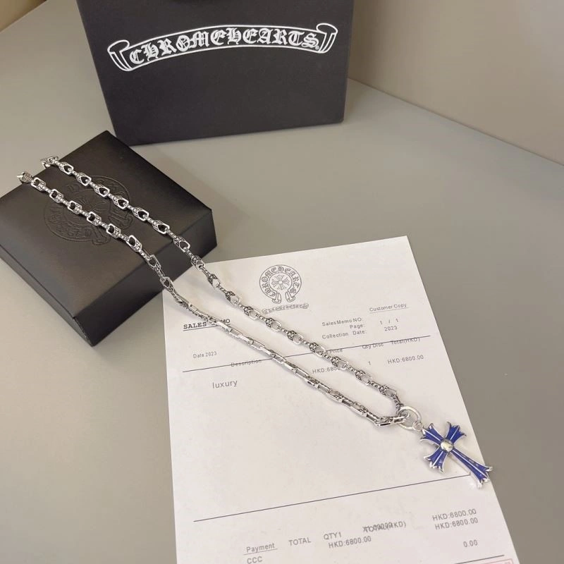Comfortable Chrome Hearts Necklaces 238446