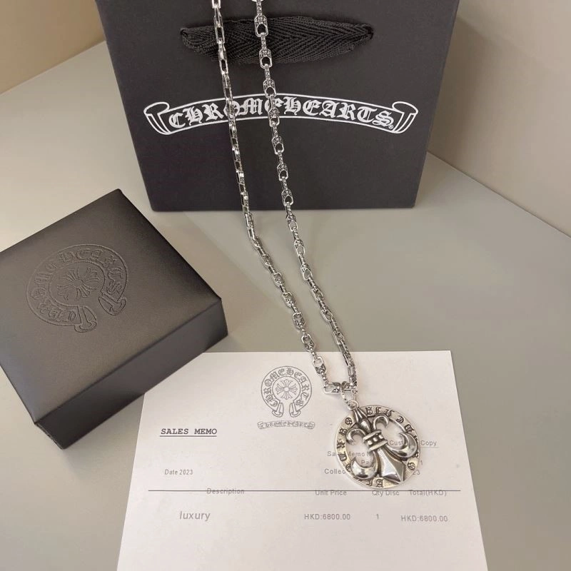 TechFriendly Chrome Hearts Necklaces 238463