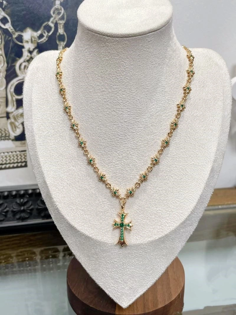 Comfortable Chrome Hearts Necklaces 238459