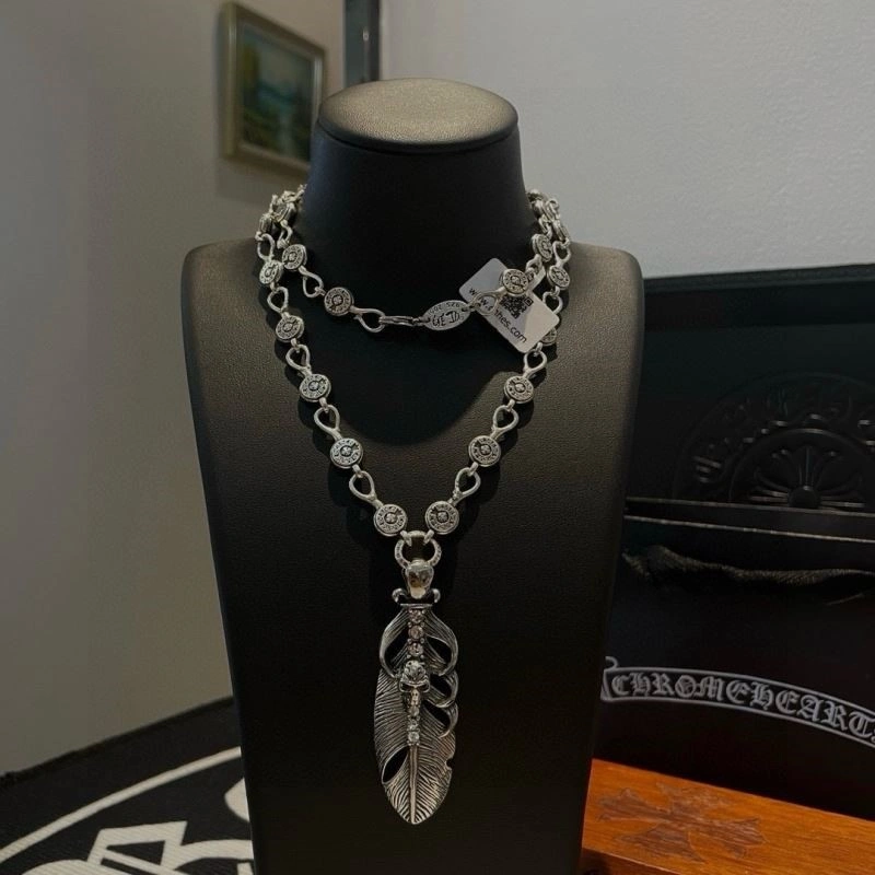 RelaxedFit Chrome Hearts Necklaces 238436