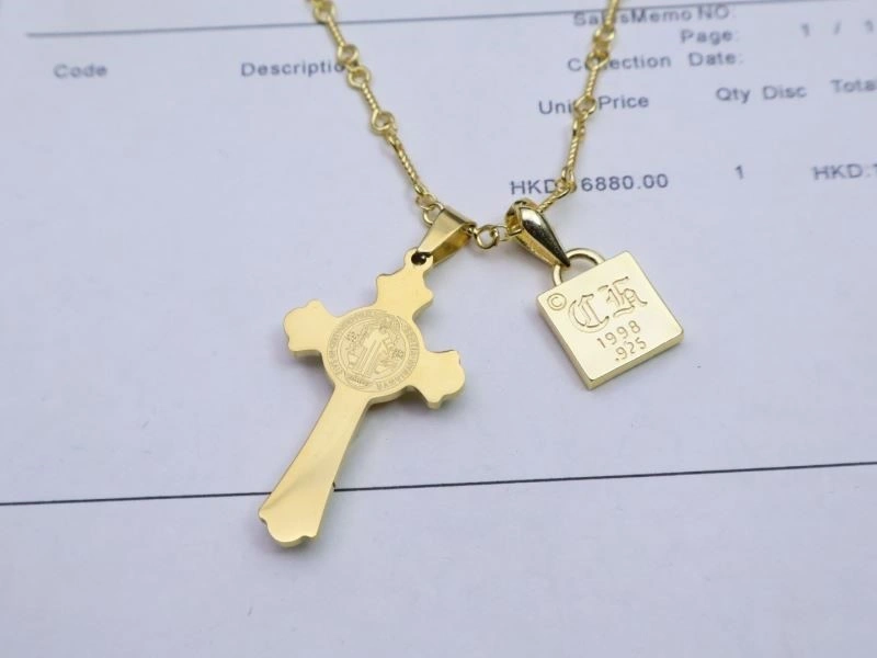 QuickDry Chrome Hearts Necklaces 238424