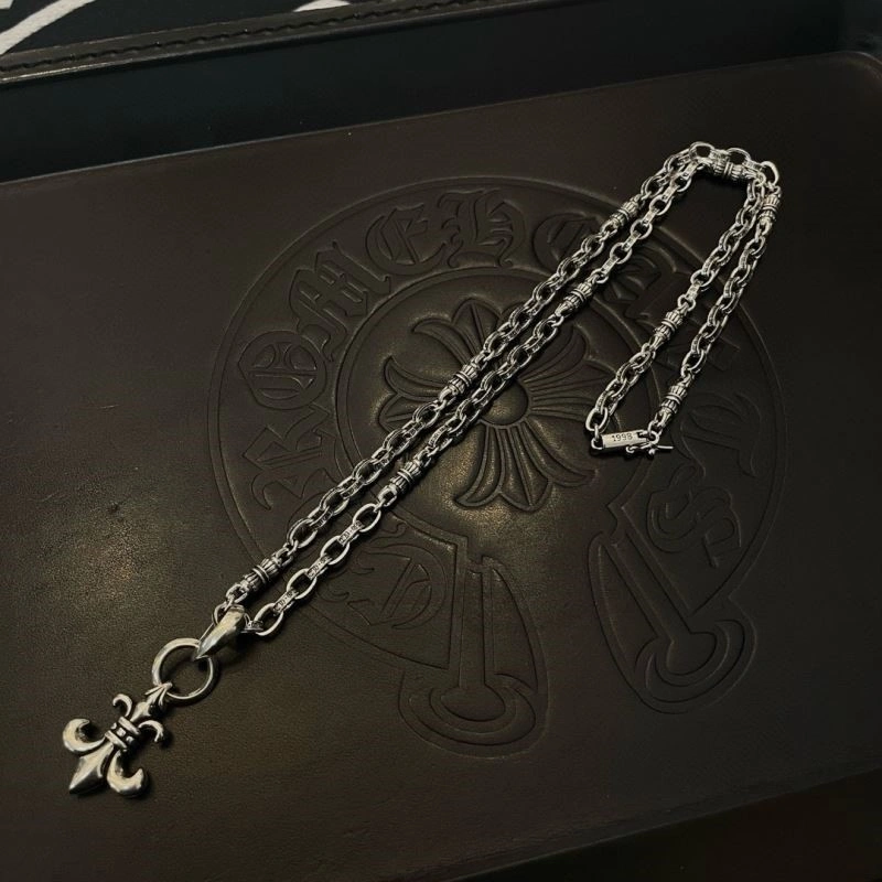 Effortless Chrome Hearts Necklaces 238421