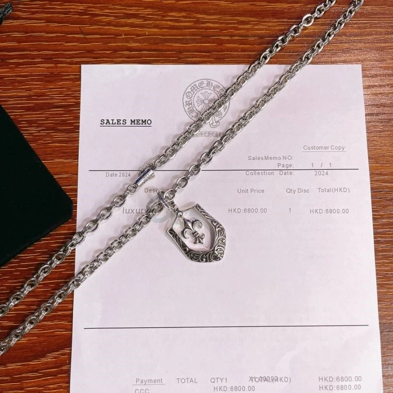 Upgraded Chrome Hearts Necklaces 237991