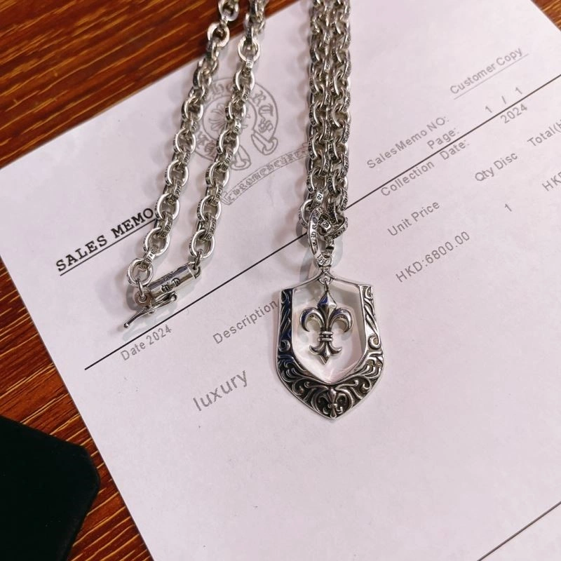 Upgraded Chrome Hearts Necklaces 237991