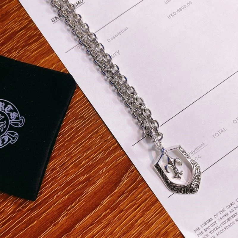 Upgraded Chrome Hearts Necklaces 237991