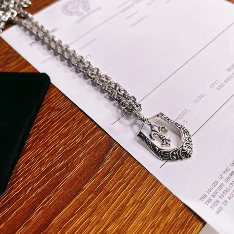 Upgraded Chrome Hearts Necklaces 237991