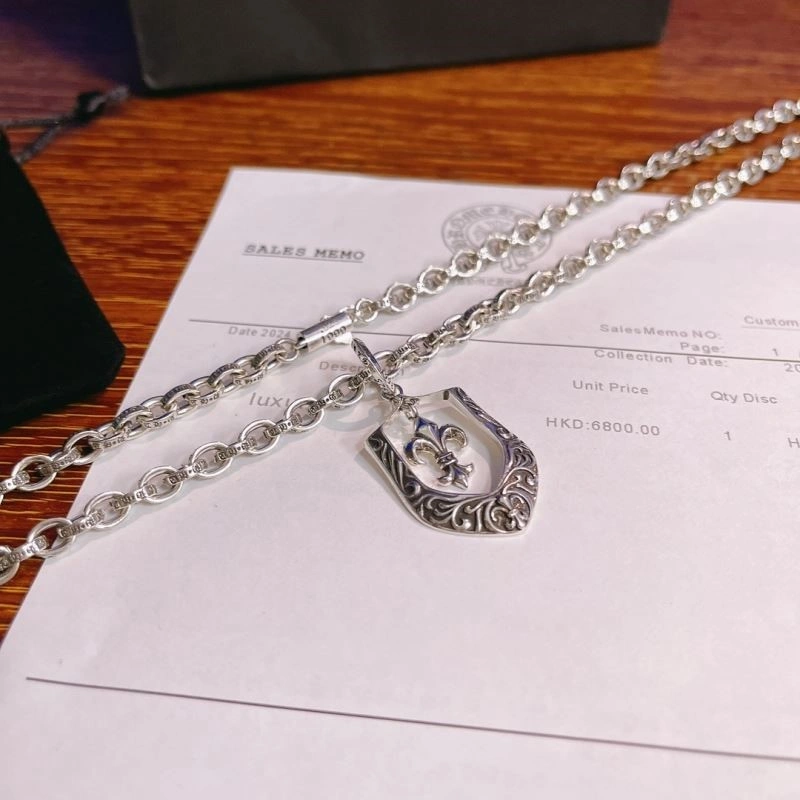 Upgraded Chrome Hearts Necklaces 237991