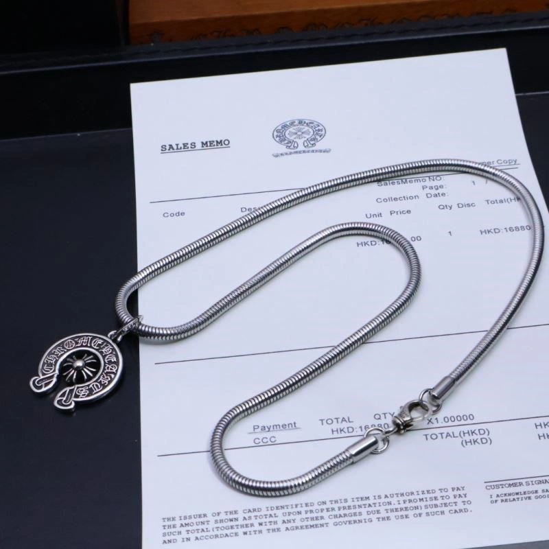Packable Chrome Hearts Necklaces 238037