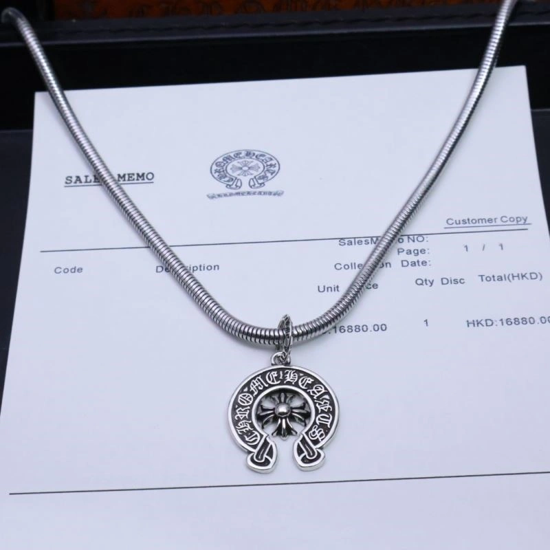 Packable Chrome Hearts Necklaces 238037