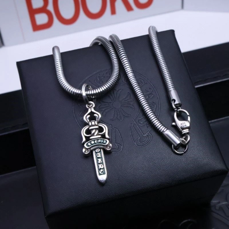 Sleek Chrome Hearts Necklaces 237948