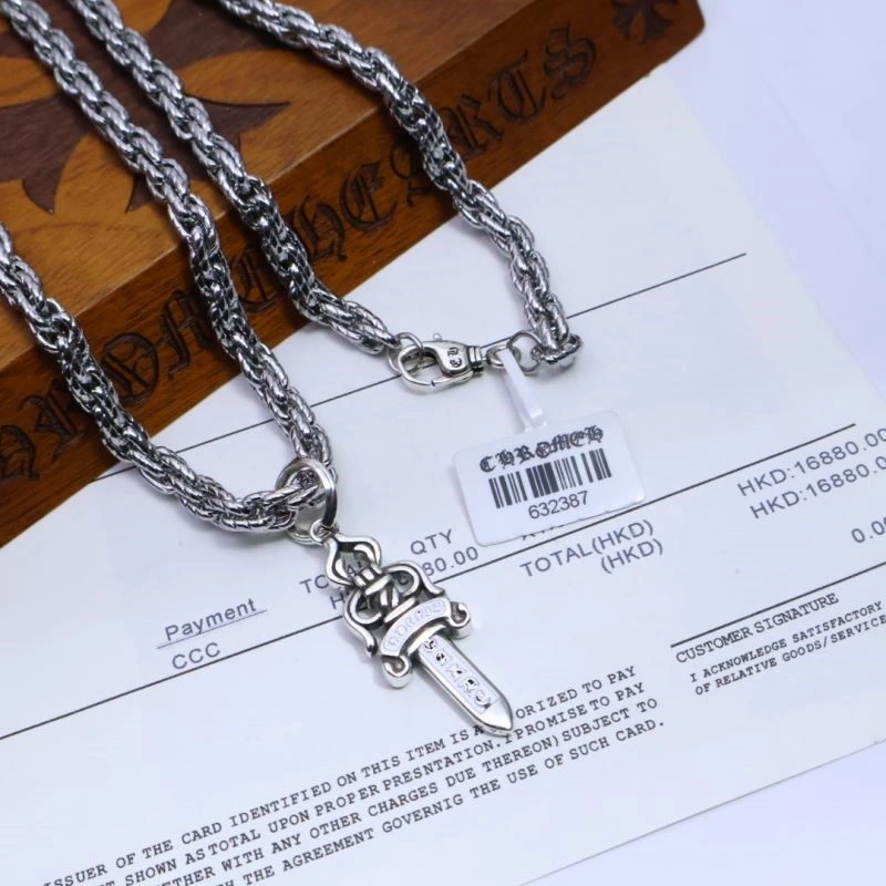 WaterResistant Chrome Hearts Necklaces 237967