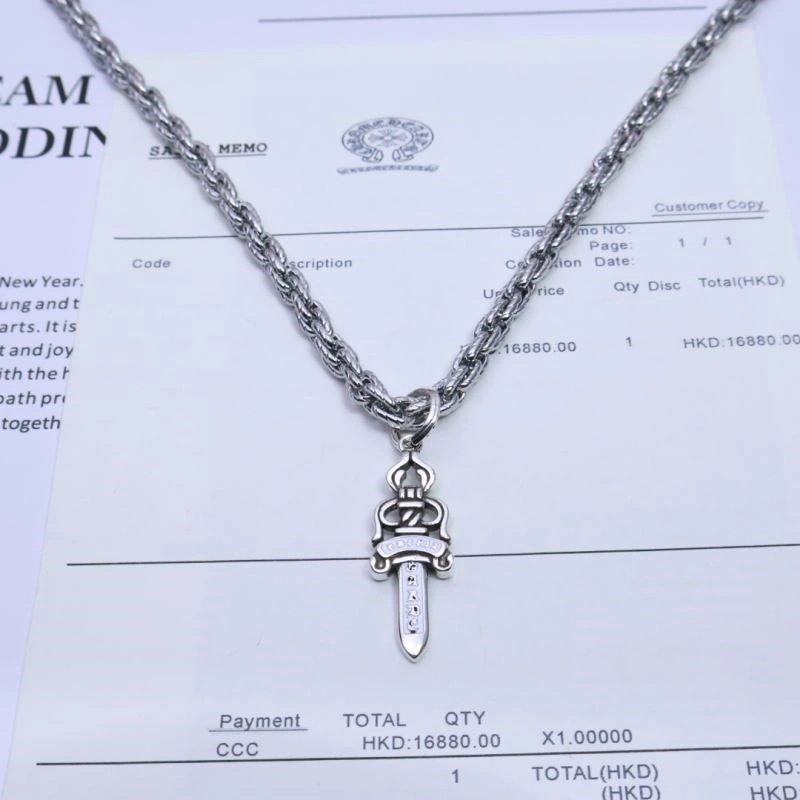 WaterResistant Chrome Hearts Necklaces 237967