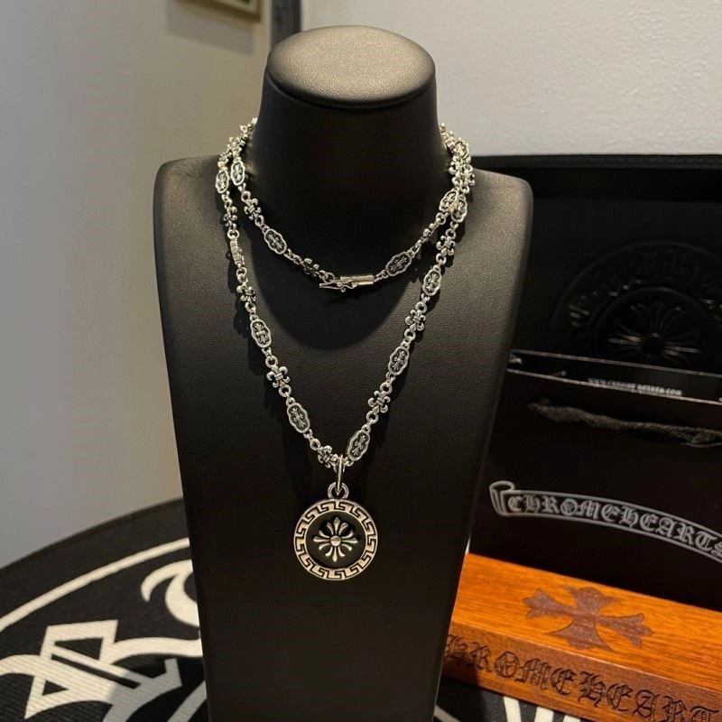 SmoothTexture Chrome Hearts Necklaces 238007