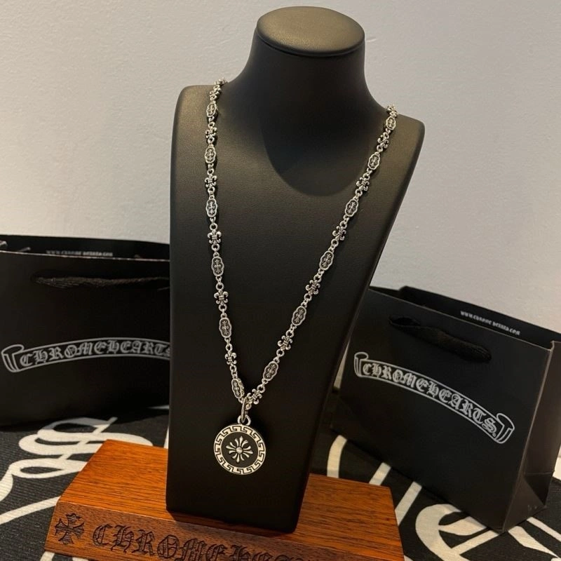 SmoothTexture Chrome Hearts Necklaces 238007