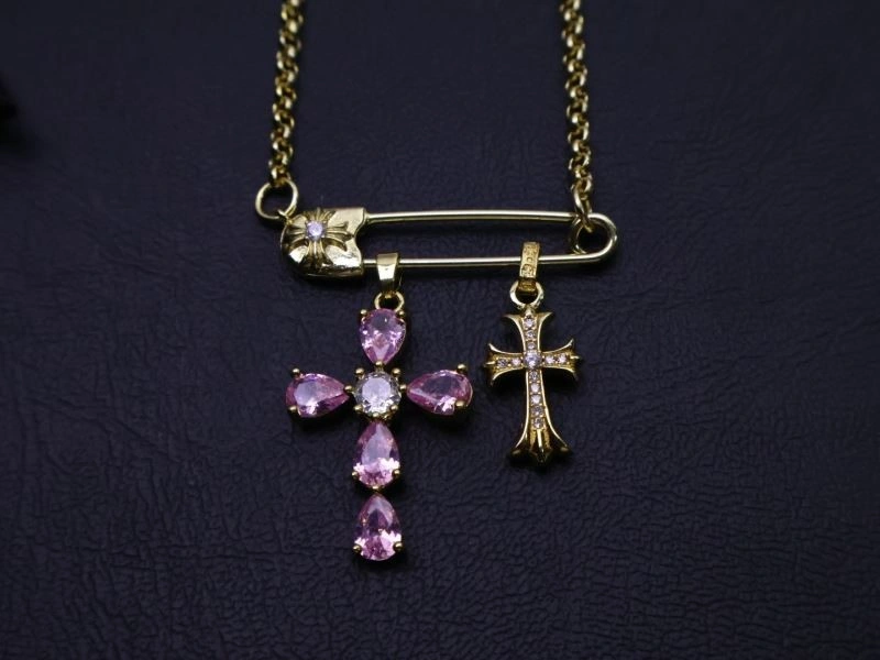 Flexible Chrome Hearts Necklaces 237871