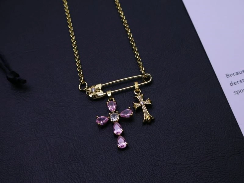Flexible Chrome Hearts Necklaces 237871