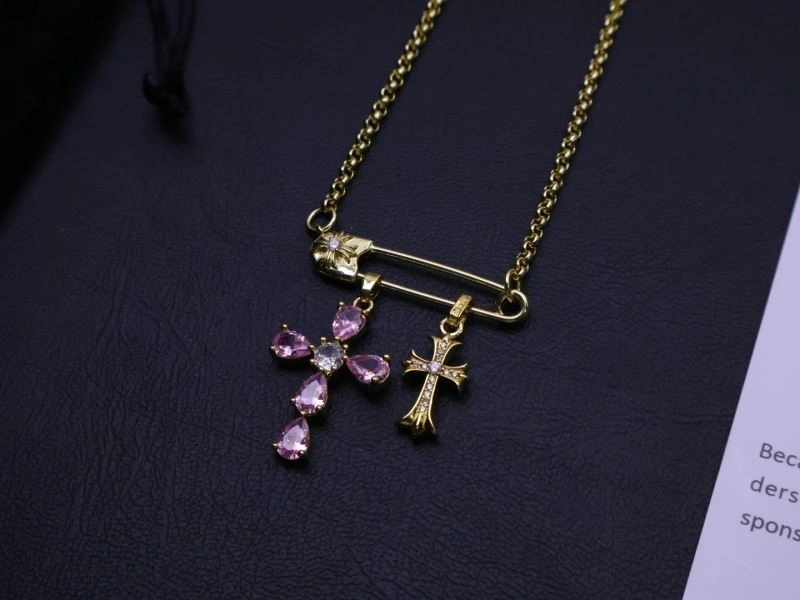 Flexible Chrome Hearts Necklaces 237871