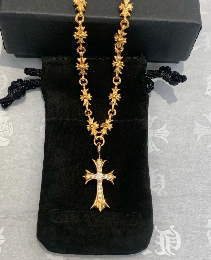 WaterResistant Chrome Hearts Necklaces 237859