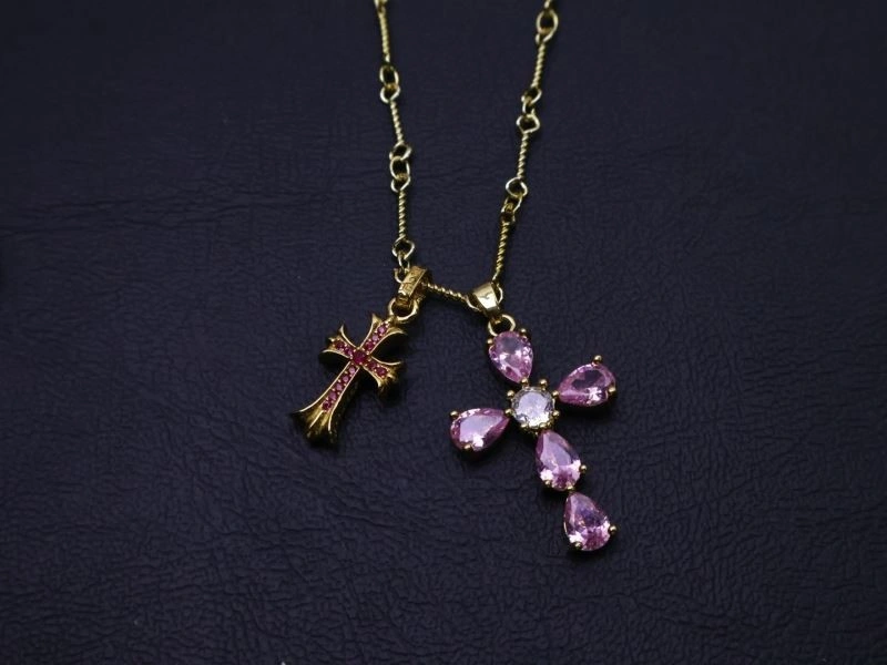 SmoothTexture Chrome Hearts Necklaces 237854