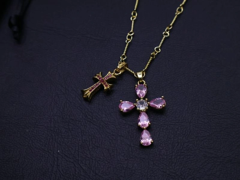 SmoothTexture Chrome Hearts Necklaces 237854