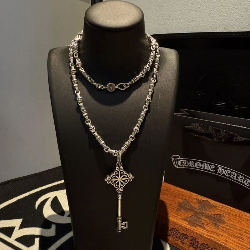 Flexible Chrome Hearts Necklaces 237841