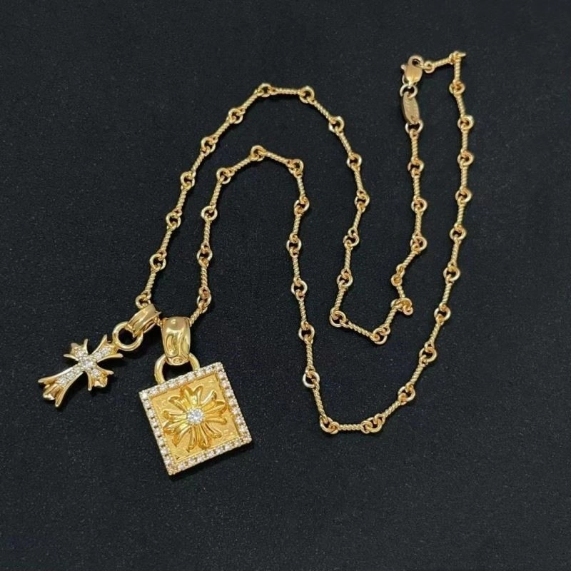 Cozy Chrome Hearts Necklaces 237864