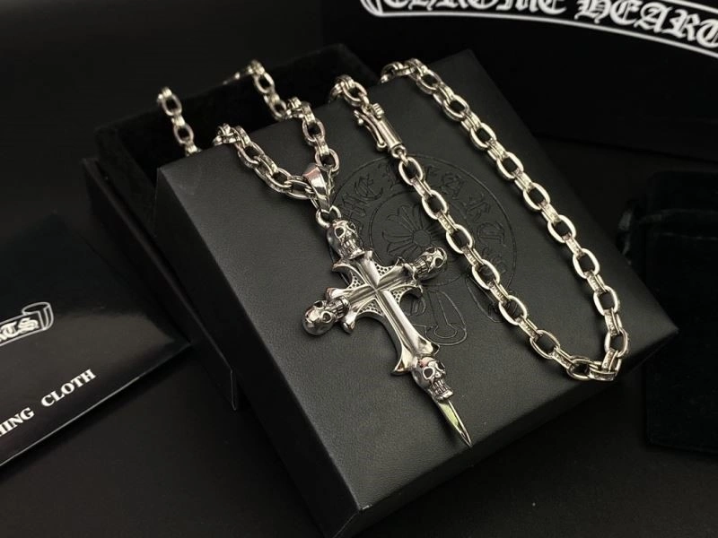 Durable Chrome Hearts Necklaces 237824