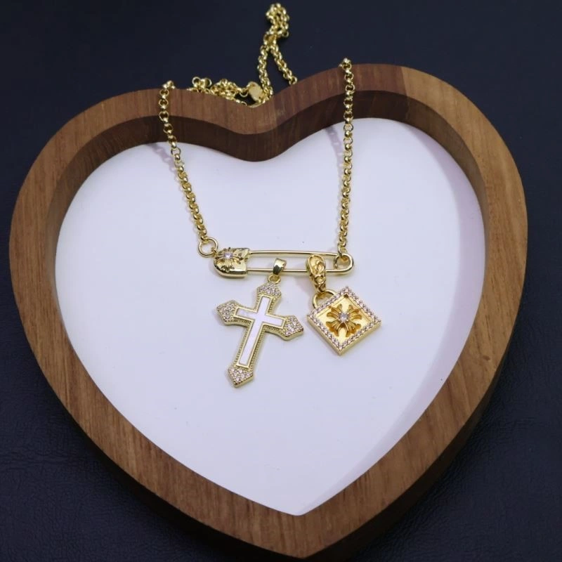 NewStyle Chrome Hearts Necklaces 237818