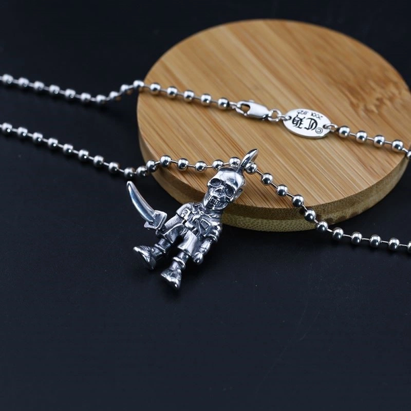 Effortless Chrome Hearts Necklaces 237807